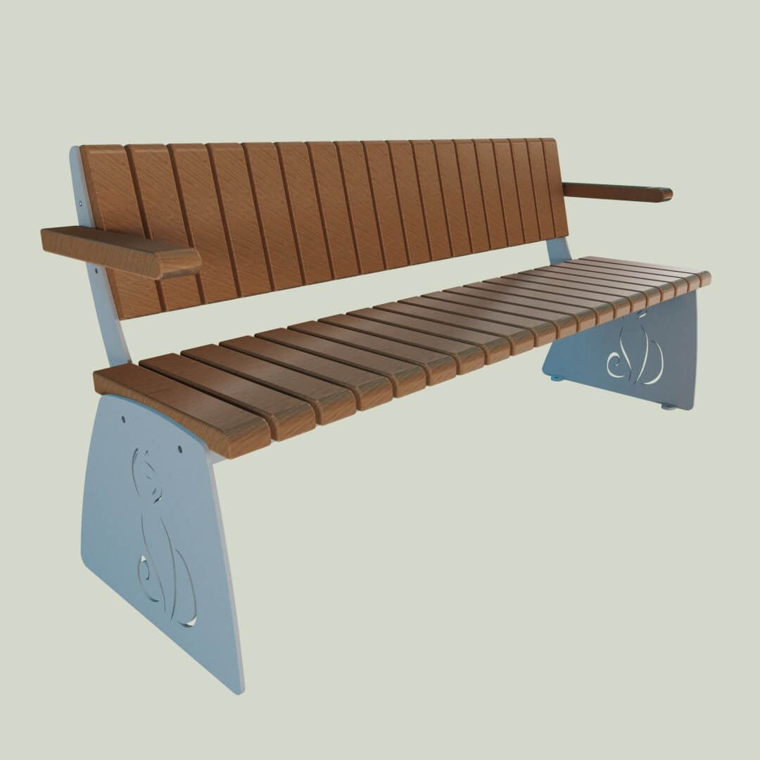 Скамейка: Кошка вар. 9 — изображение 3
