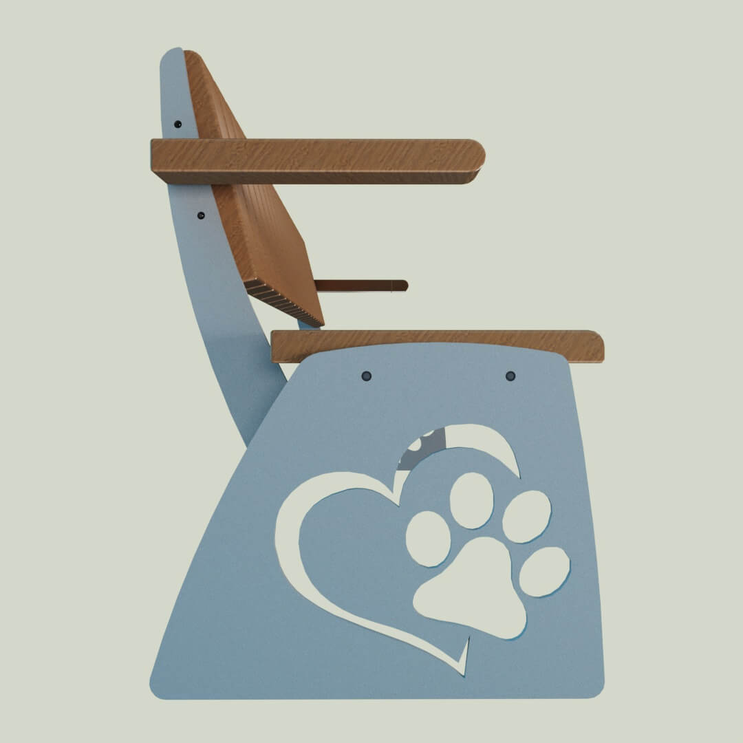 Скамейка: Love, вар. 3 — изображение 2