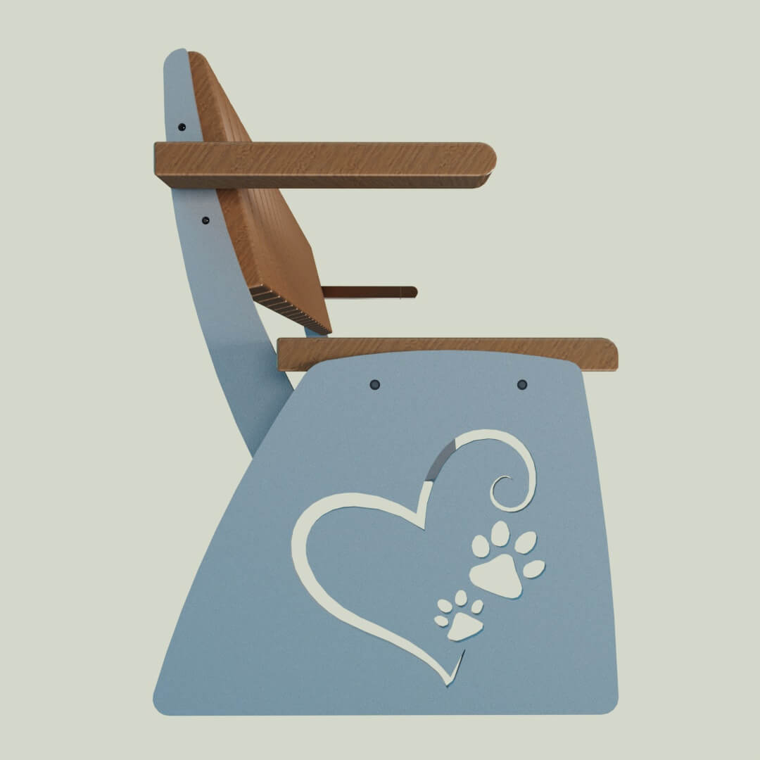 Скамейка: Love, вар. 9 — изображение 9